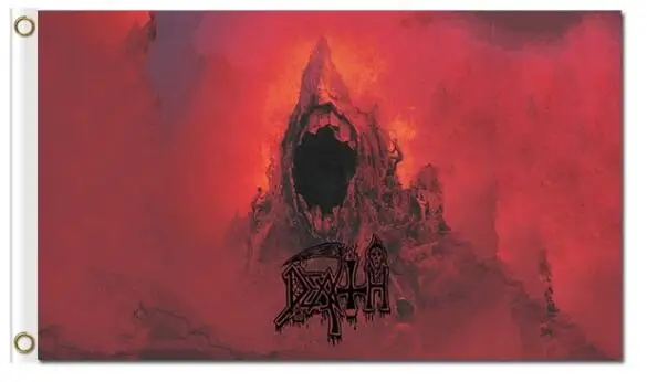 

3x5ft polyester decorations flags banner with custom Death Metal/Black Metal flag