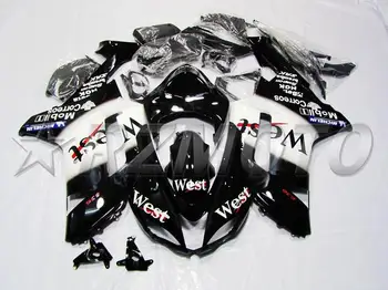 

New ABS Fairing Kit 100% Fit For Kawasaki ZX6R ZX-6R 07 08 Ninja 636 2007-2008 Injection Mold Bodywork Cowling custom west