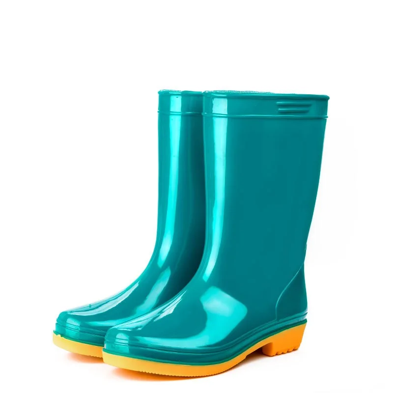 Aleafalling/непромокаемые сапоги в британском стиле на платформе; Женские ботинки в байкерском стиле на все сезоны; мягкая садовая обувь для работы на кухне; 2 стиля