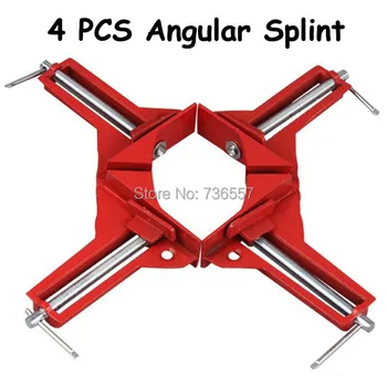 

Free shipping NEW style 90 degrees angle clip, angle folder, frame folder, angular splint, right angle clamp Clips