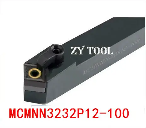 MCMNN3232P12-100 Metal Lathe Cutting Tools CNC Turning Tool 32mm*32mm*170mm External Turning Tool