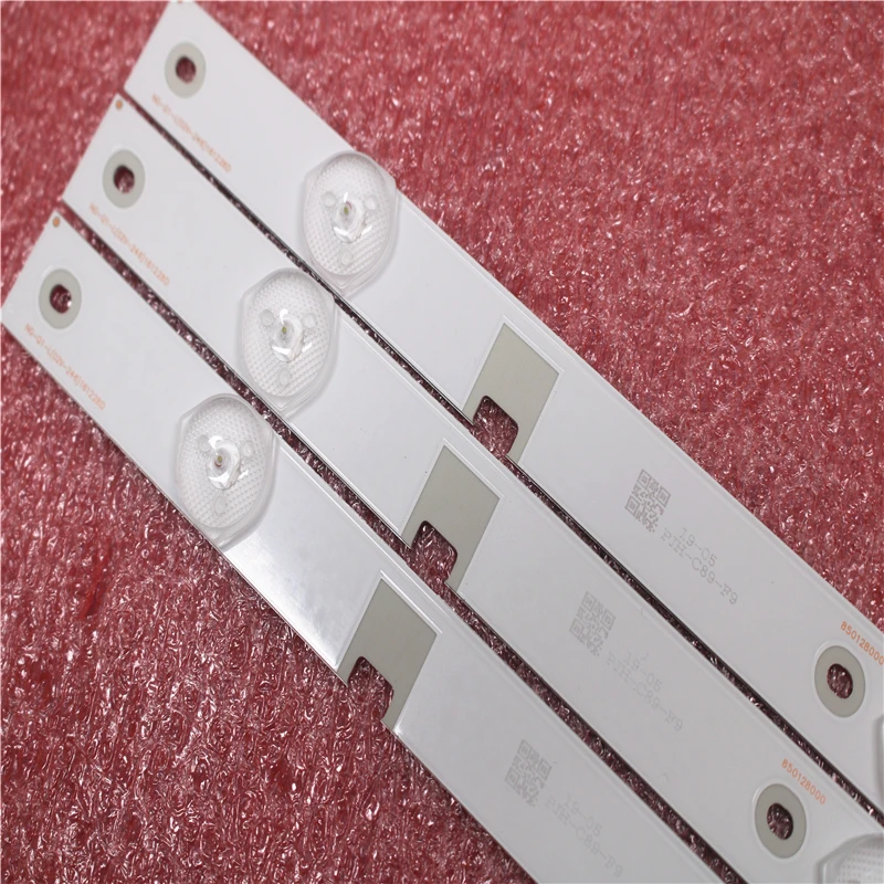 

2set=20Pieces LED Backlight strip 4 lamp For 43N1 43U1 Light Bar CH43L43A-V01/V02/V04 DSBJ-WG
