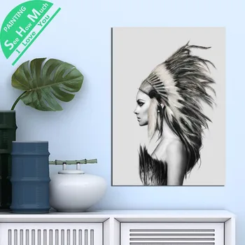 

1 Piece Angel on white paper HD Printed Canvas Wall Art Posters and Prints Poster Painting Framed Artwork Room Decoration