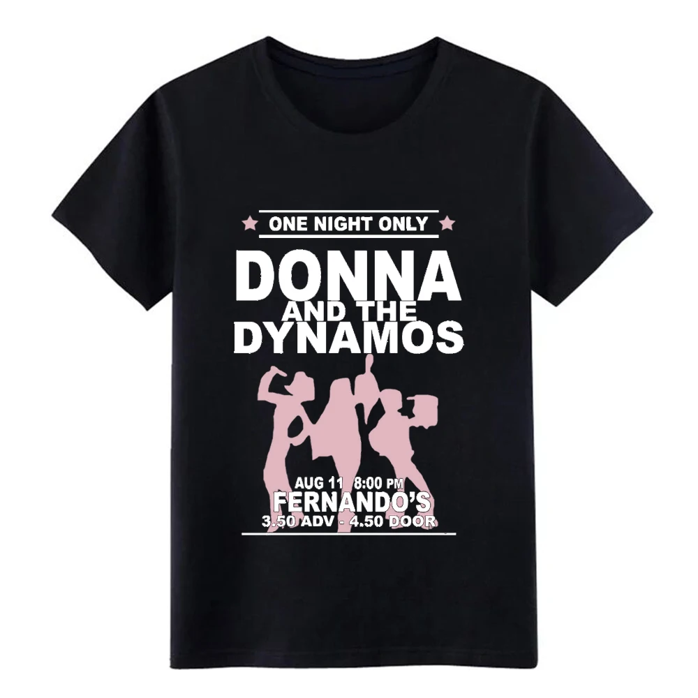 Men's Donna and the Dynamos t shirt personalized 100% cotton S-XXXL cool Graphic Building Spring Autumn Trend | Мужская одежда