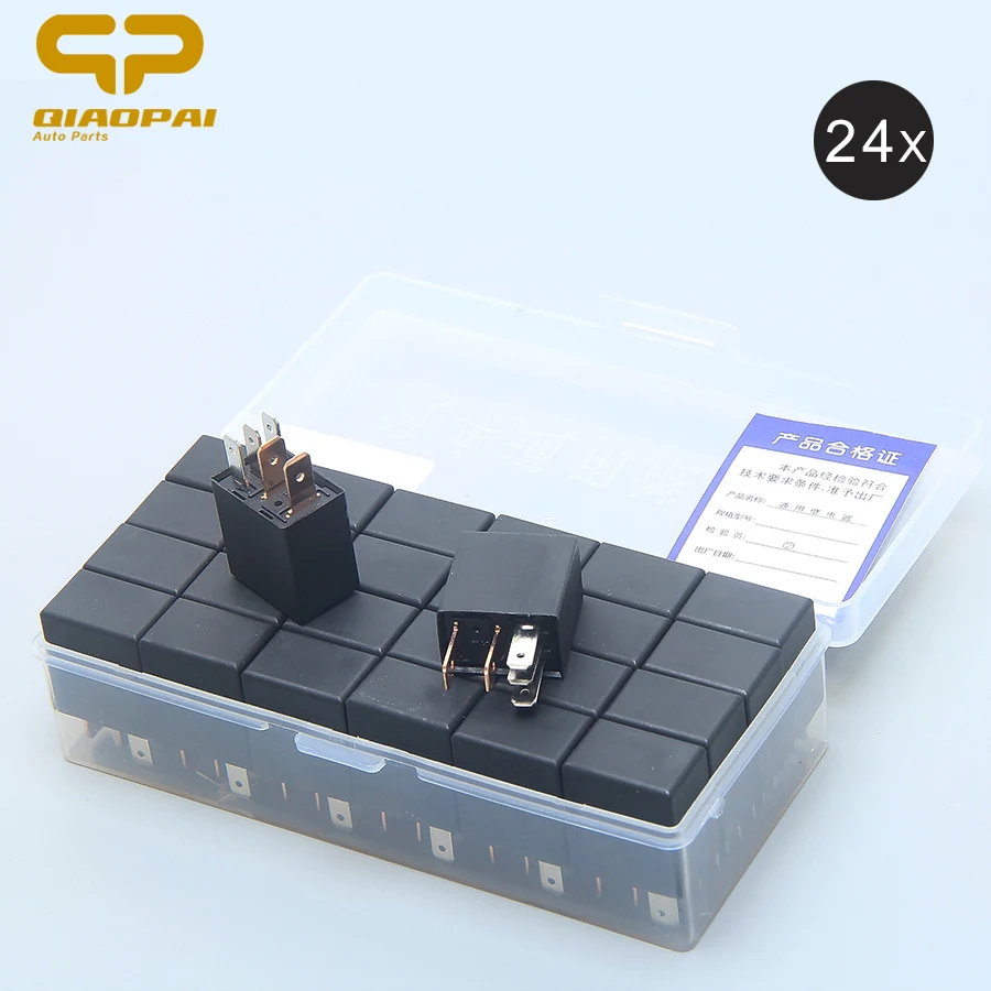 Universal-Automotive-Violet-Relay-12V-24V-40A-Car-Relay-4-pin-5-Pin-Fog-Lamp-Oil