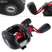 1 шт. правая рука baitcasing Катушка 12+ 1BB 7,3: 1 Приманка литья Рыболовная катушка с магнитным тормозом