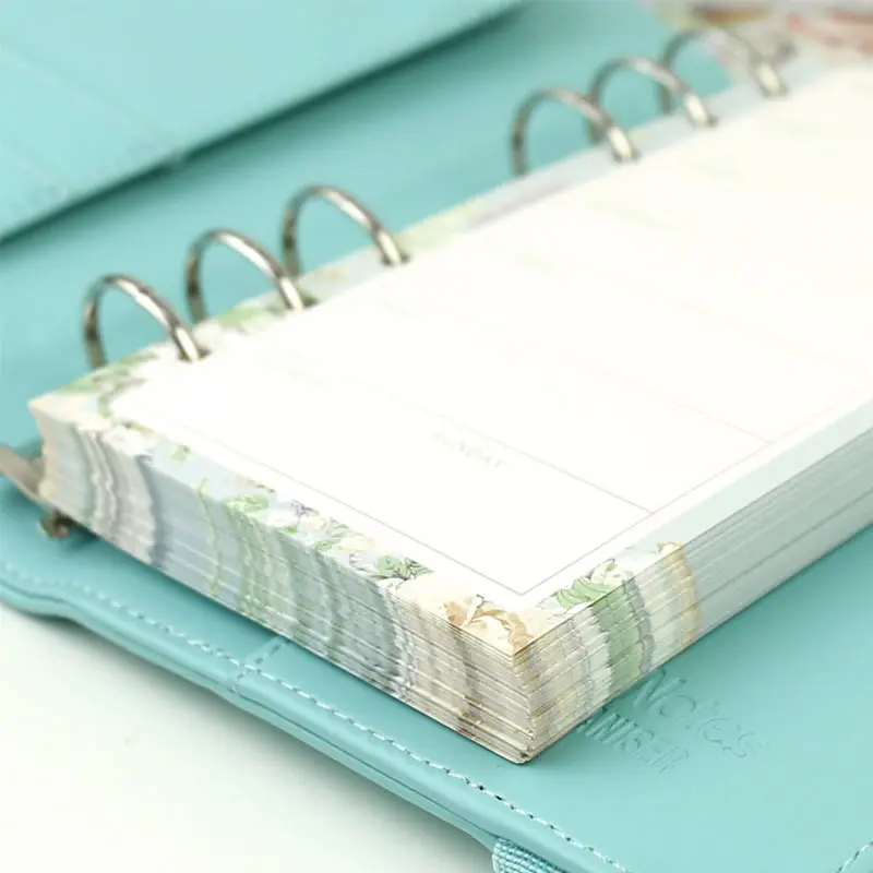 

2018 Yiwi Notebook Papers A5 A6 Pages Planner Filler Paper Inside Page Weekly Plan Matching Filofax kikkik