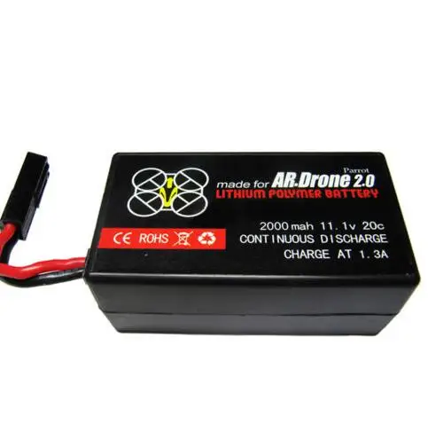 11 1 V 2000 mAH 20C Li-Po батарея для Parrot AR. Drone 2 0 Квадрокоптер | Игрушки и хобби
