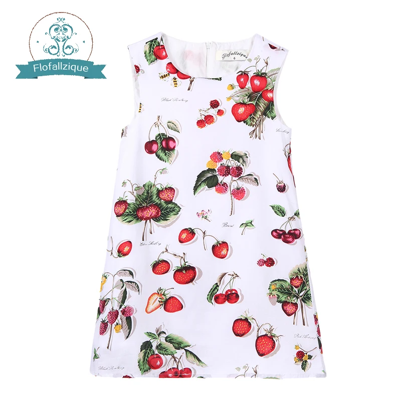 Платья для маленьких девочек Брендовое летнее платье принцессы детская одежда с