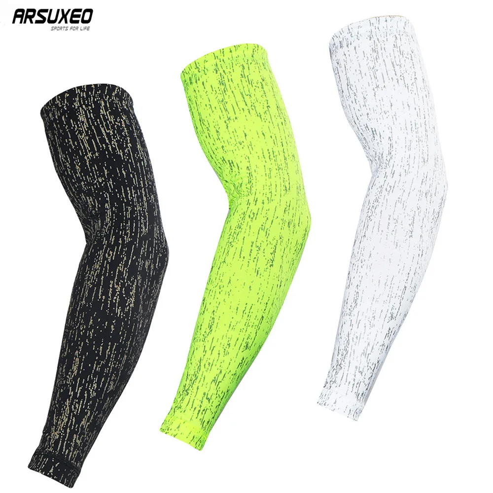 Cycling Sleeves Armwarmer MTB Bike Bicycle Sleeves Arm warmer UV Protection Arm