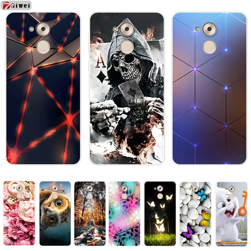 

For Huawei Honor 6C Case Honor6C Silicone Soft TPU Cover For Huawei Honor 6C Case DIG-L21 DIG-L21HN Funda Painting Capas Coque