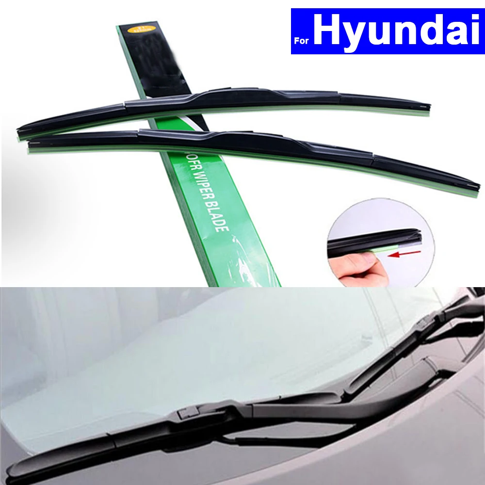 Щетка стеклоочистителя для Hyundai IX25 IX35 IX45 StantaFe Elantra Verna Sonata Sorento|car windshield wiper blade|windshield