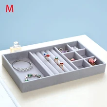 Серое бархатное кольцо, браслет, ожерелье, часы, подвеска, wek-jin, серьги-гвоздики, ручная цепочка, ювелирный лоток, тарелка, витрина, дисплей A232