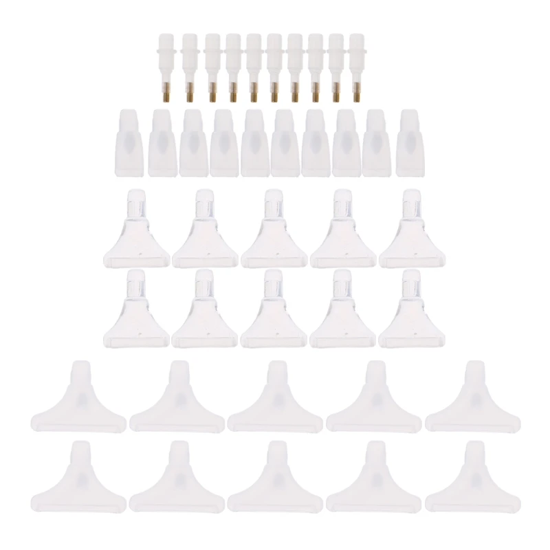 

40pcs Replacement Pen Heads For 5D Diamond Painting Cross Embroidery Point Drill