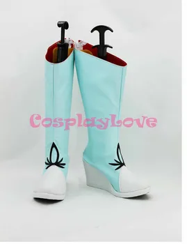 

Newest Custom Made Japanese Anime RWBY Weiss Schnee Cosplay Shoes Boots