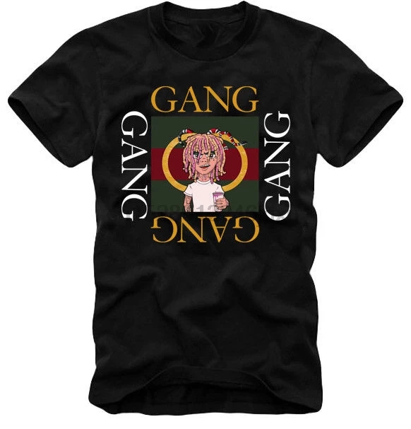 2018 T Shirt Lil Pump Pouya Gbc Ghostemane $Uicideboy$ Peep Uzi Brand Shirts Jeans Print | Мужская одежда