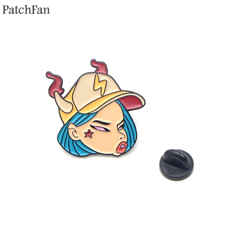 Patchfan Монстры металлические цинковые эмалированные булавки трендовая медаль para рюкзак рубашка одежда сумка броши значки для мужчин и женщин diy подарки A1794