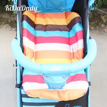 Охлаждающая Подложка для детского сиденья, толстая детская тележка для машины толстый матрас, цветные коляски WMC9701
