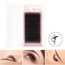 16 рядов/лоток B Curl 3D Pro норки ресницы накладные ресницы для наращивания ресниц Макияж отдельных ресницы лоток ресницы Черный ресницы накладные ресницы ресницы для наращивания накладные ресницы