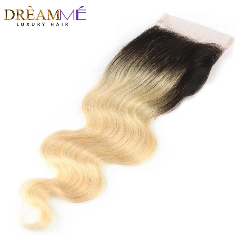 1b 613 body wave human hair lace closure (3)