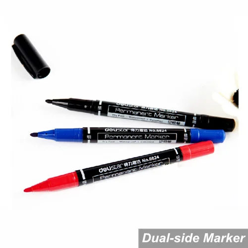 Buy 36 pcs/Lot Permanent markers Dual side writing