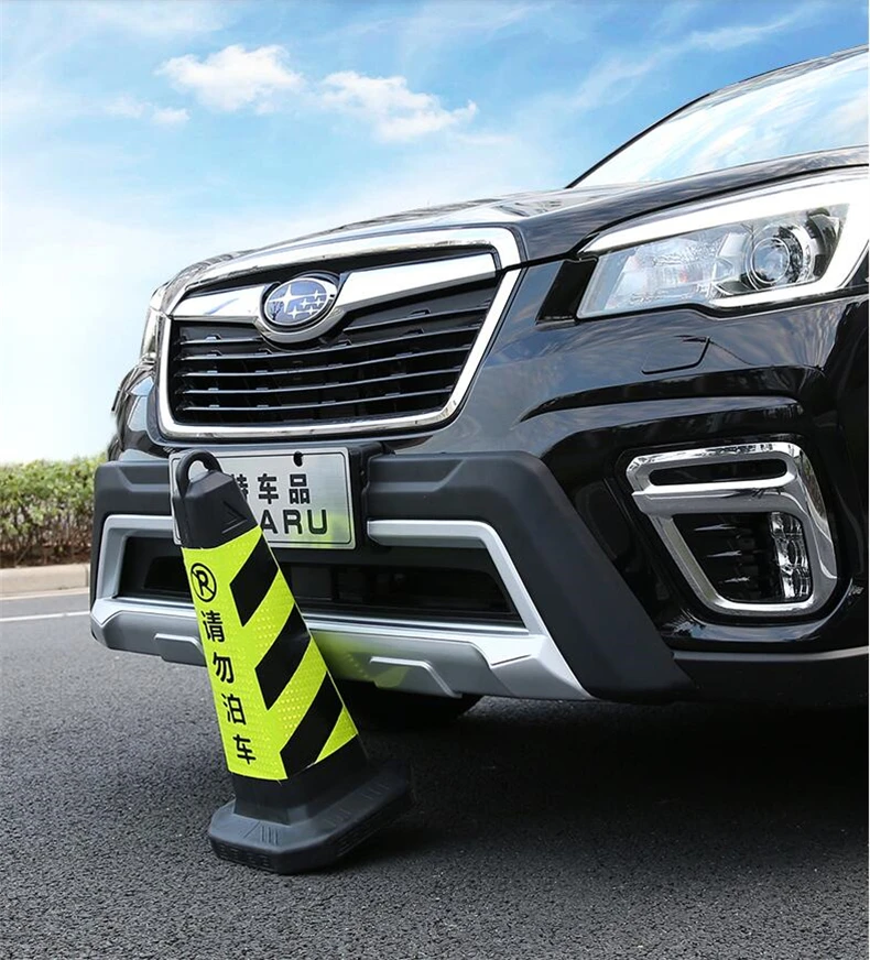 Для SUBARU FORESTER Защита бампера передний и задний протектор Анти-ударная Высококачественная тарелка ABS авто аксессуары