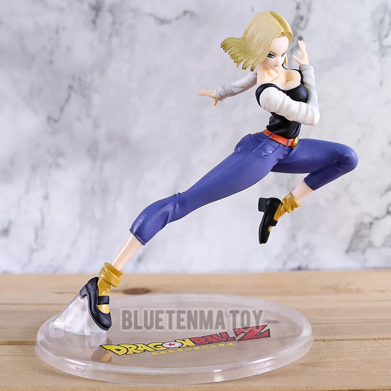 

Anime Dragon Ball Z Gals Android NO.18 Lazuli Ver.IV PVC Action Figure Collectible Model Toys Doll