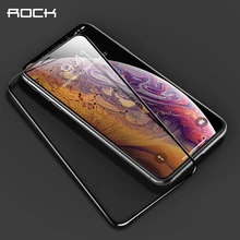 0,23 мм 3D изогнутое закаленное стекло для iPhone XS Max мягкий край Полное покрытие ультратонкий протектор экрана для iPhone 6,5"