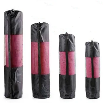 

Hot 2PCS 66x22cm Nylon Yoga Mat Carry Strap Single Shoulder Bag Drawstring Bags Carrier Holder with Mesh bag Yoga mat Accessory