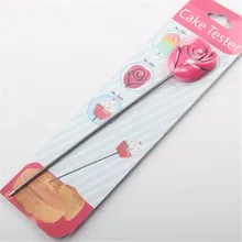 Горячий пирог тестер долго мешалка длинные иглы хлеб зонд Нержавеющая сталь торт выпечка кексов инструмент для хлеба