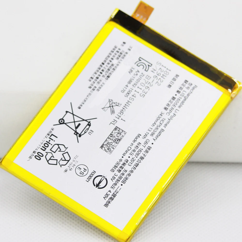 3430 мАч LIS1605ERPC батарея для SONY Xperia Z5 Premium Z5P Dua E6853 E6883 с ремонтными инструментами
