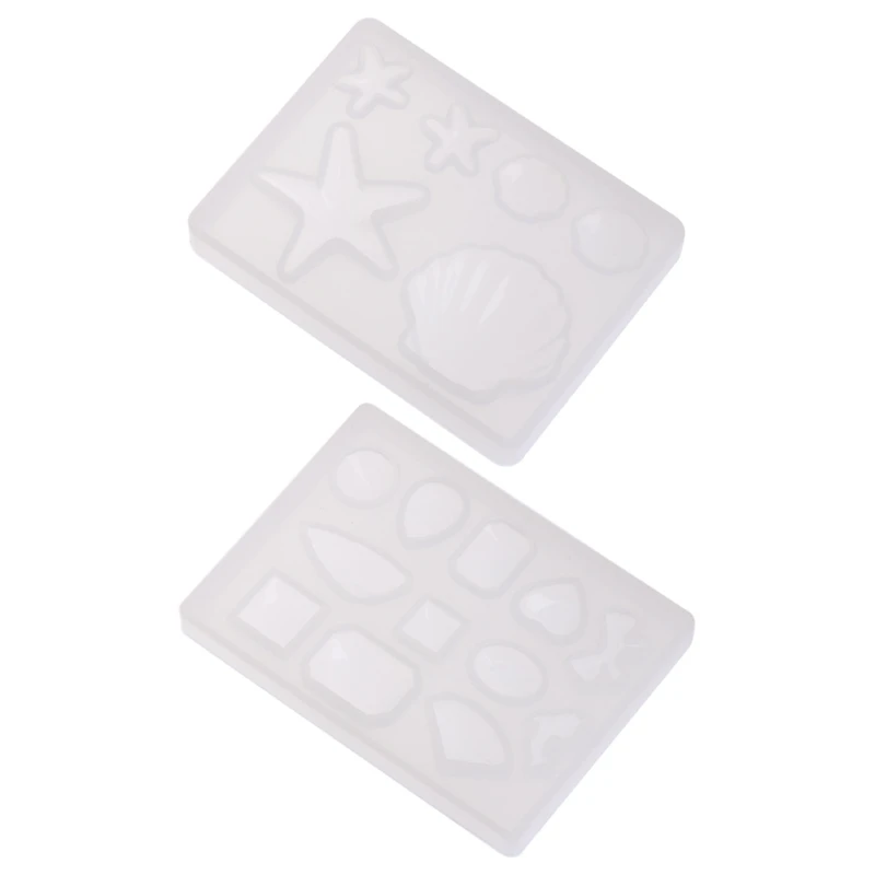 

Silicone Mold Diamond Shell Epoxy Resin DIY Jewelry Making Crafts Cake Pendant