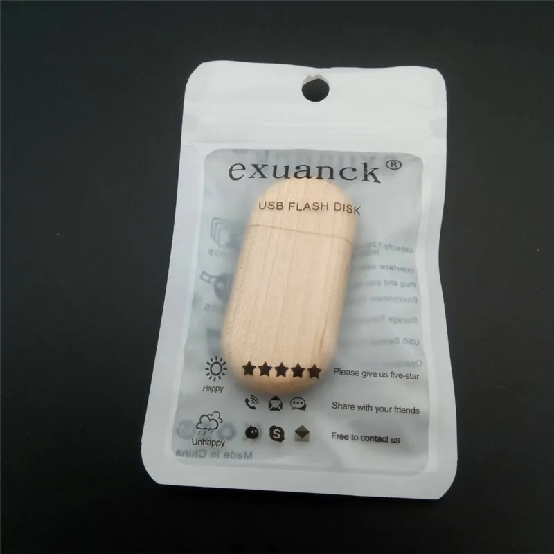 Exuanck High Speed USB 3.0 Flash Drive натурального бамбука usb-накопителей, пользовательские гравировка логотипа/U диска(более 10 шт. свободный логотип