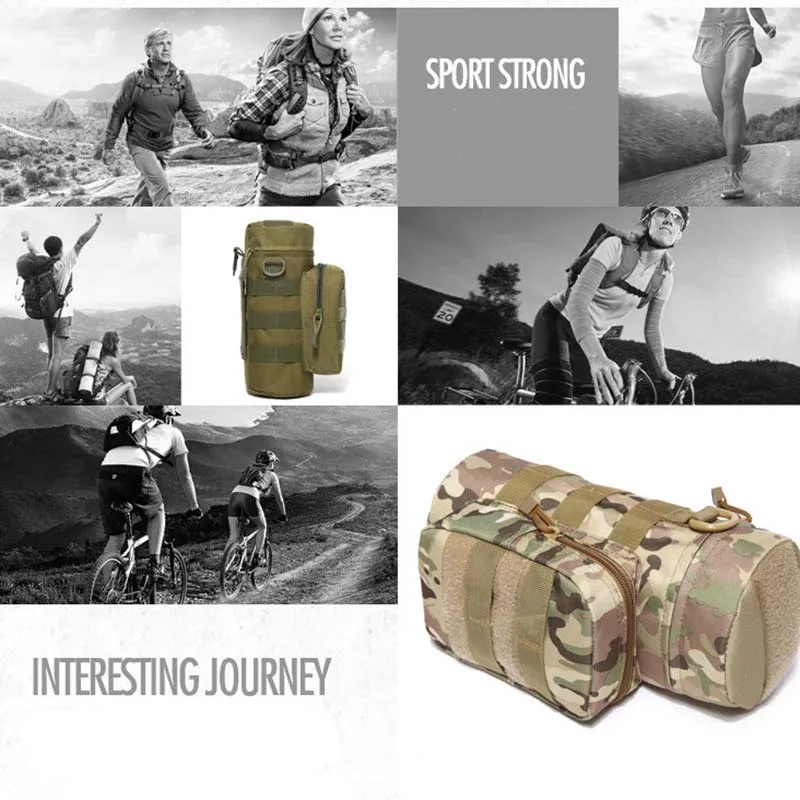 Multifunction Travel Storage Bag Outdoor Water Bottle Bag Hiking Accessories Case Sundries Bag Zip Lock Cable Organizer Package10