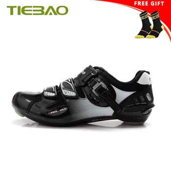 

Tiebao 2019 cycling shoes women men black bicycle riding shoes sapatilha ciclismo self-locking bicicletas cycling bike sneakers
