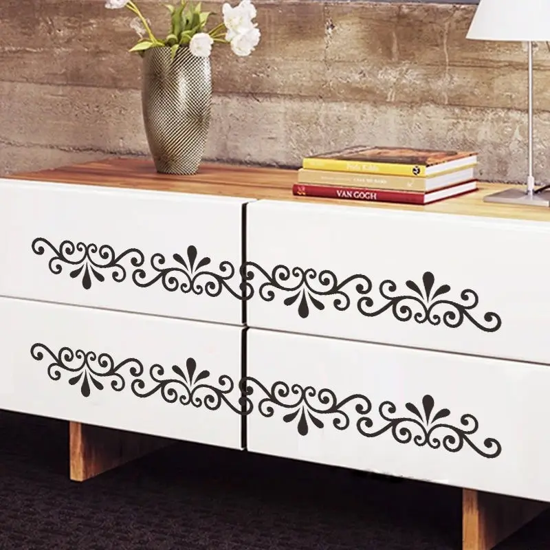 DIY Vines Wall Border Window Decal Wall Stickers Removable Vinyl