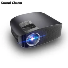 Sound Charm YG610 3600 Lumens Full HD LED Projector Wired Sync Display Multi Screen Home Theatre HDMI VGA USB Video Projector