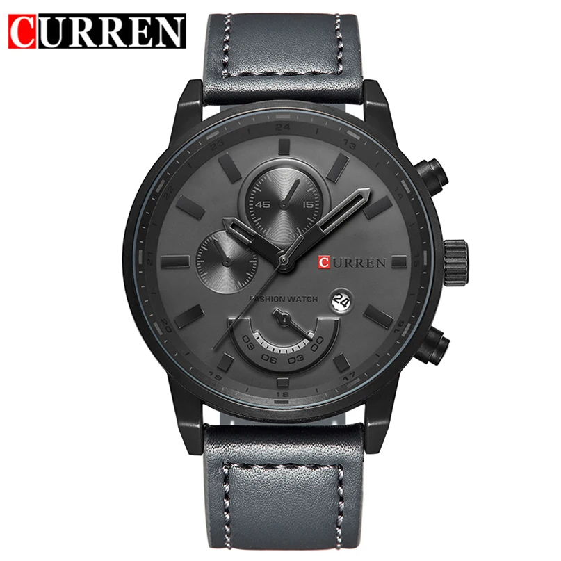 Лучшие брендовые роскошные мужские спортивные часы модные повседневные кварцевые часы мужские военные наручные часы мужские часы relogio CURREN 8217