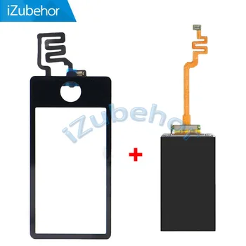 

100% Warranty black lcd screen display with touch screen digitizer Sensor Panel For ipod Nano 7 7th Gen by free shipping;