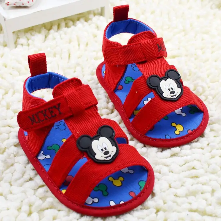 mickey mouse baby sandals