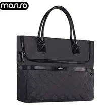 Сумка-тоут из полиэстера MOSISO для ноутбука Macbook Air retina Pro hp Asus acer lenovo notebook 17 17,3 дюймов, сумка-портфель с usb-портом