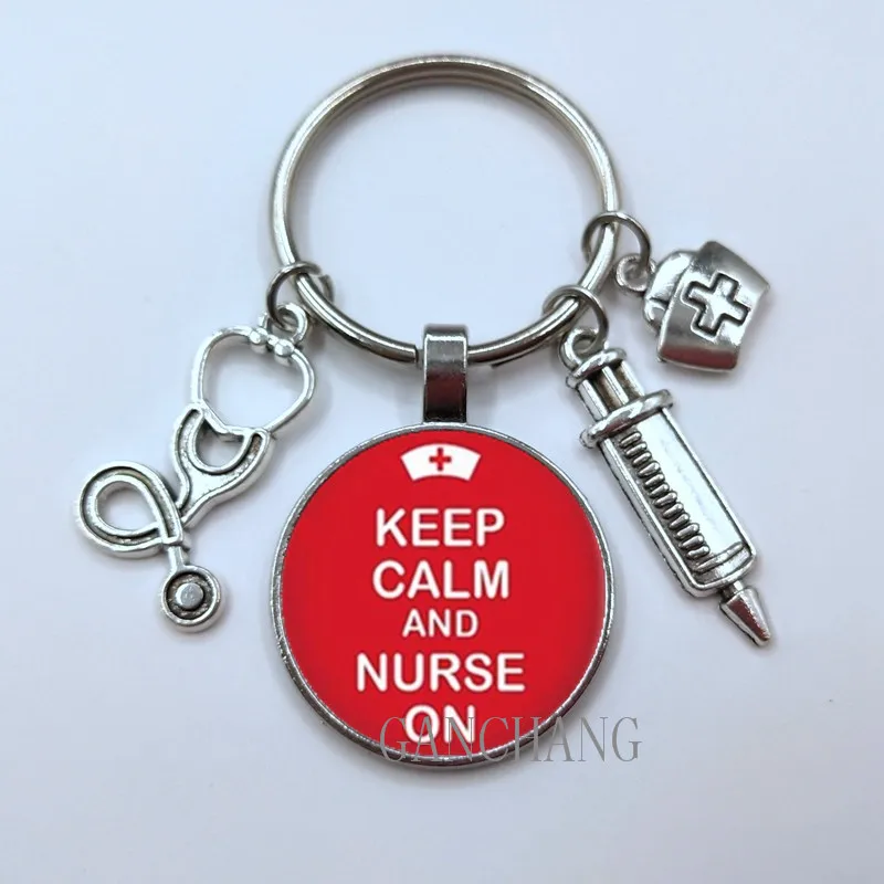 Новинка модное кольцо для ключей из стетоскопа медсестры медицинская сумка