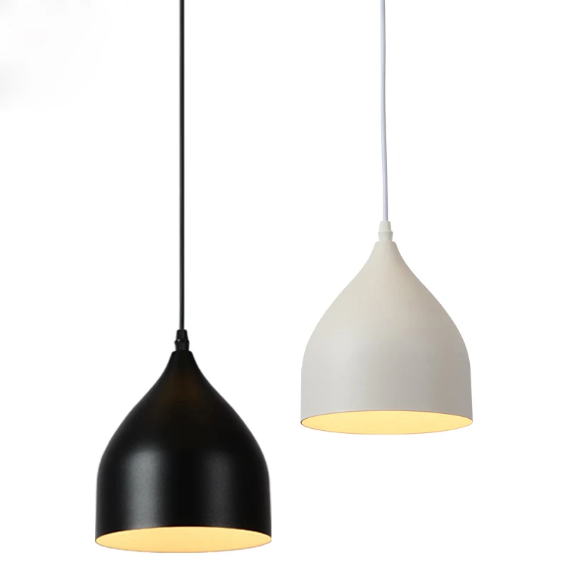 TZ Modern Simple Iron Pendant Lamps Multiple Adjustable Pendant Lights Decorative Fixture Lighting E27 Holder For