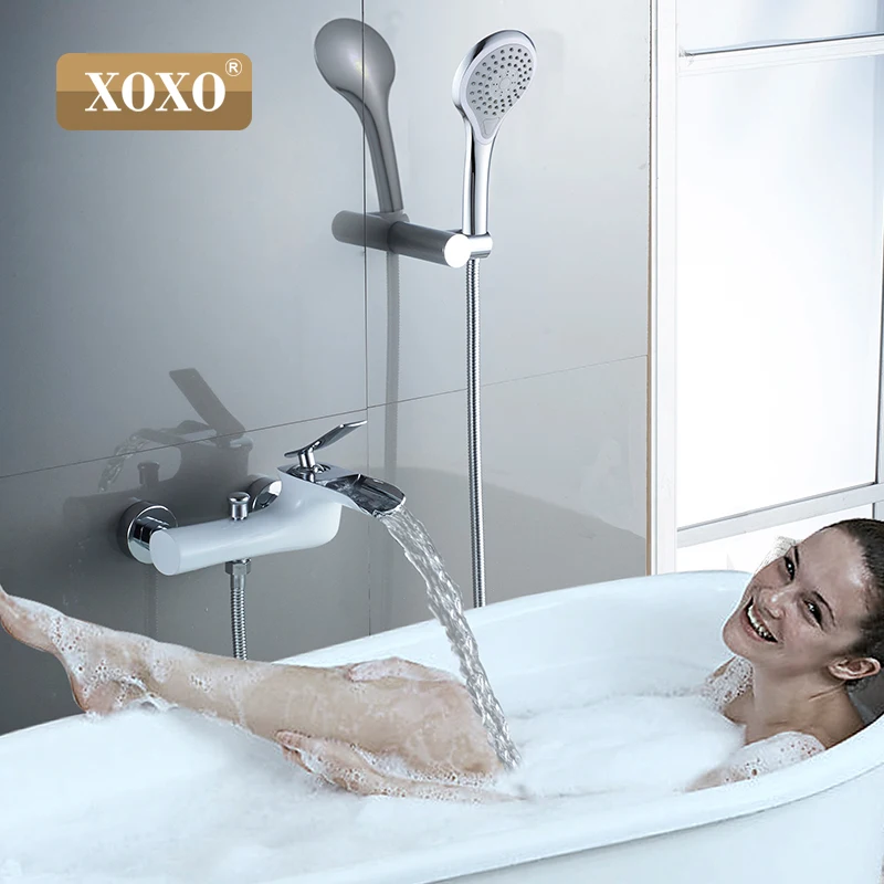 XOXO смеситель для ванной хромированный медный смеситель для душа кран с одной обработкой двойной контроль смеситель для ванной комнаты 83003W|faucet mixer tap|faucet controllerfaucet bathroom | АлиЭкспресс