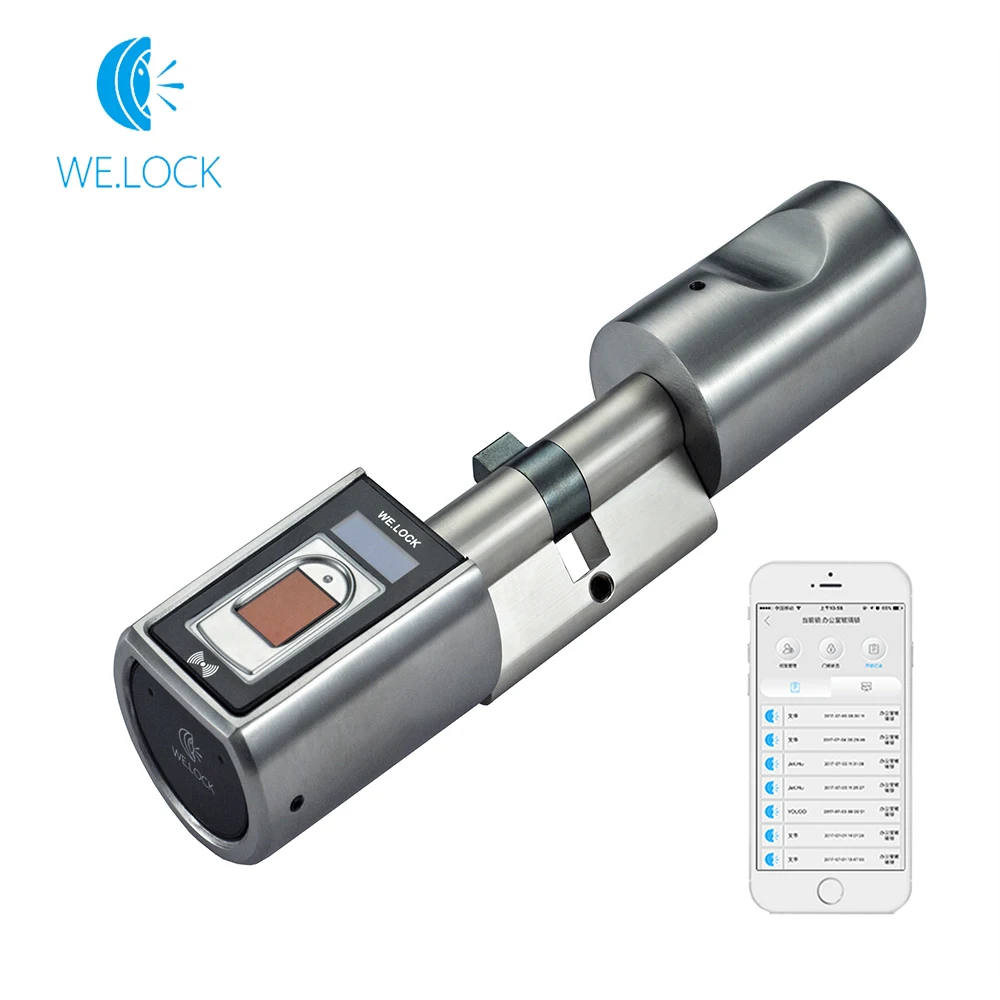 L6SBR биометрический сканер отпечатков пальцев Дверной замок Интеллектуальный отпечаток пальца дистанционное управление замок умный дом система для двери