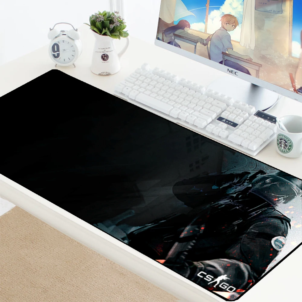 

Large Custom DIY Mouse pad Mice Gamer Keyboard Mat XL Anti-slip Rubber Soft Gaming Mousepad for Tablet PC Latop Gaming 70x30cm