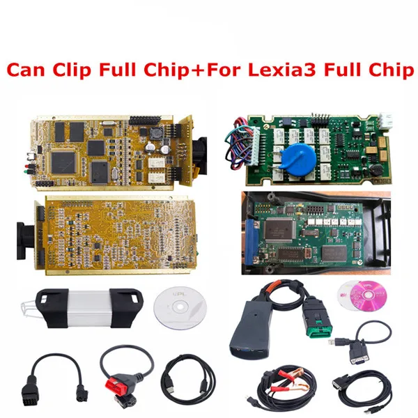 Лучшее соответствие для Renault Can Clip V187+ для Lexia 3 PP2000 Diagbox FW 921815C золотой PCB SYPRESS AN2131QC автоматический диагностический инструмент - Цвет: Full Chip