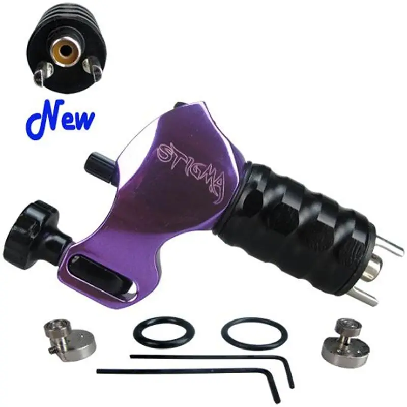 

2016 Hot Sale New High Quality Stigma Beast Style Rotary Tattoo Machine Purple Tattoo Machine Gun For Shader Liner Free Shipping