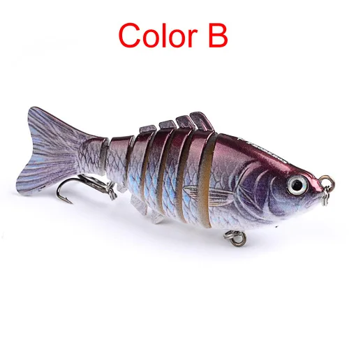 NEW Swimbait Fishing lures 100mm 15g 3D fisheyes bionic fishing hard temptation Crankbait 2 hook bait Pesca crankbait carp bait