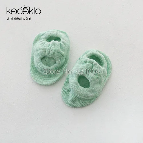 Kacakid/хлопковые носки унисекс для малышей детские Нескользящие маленьких